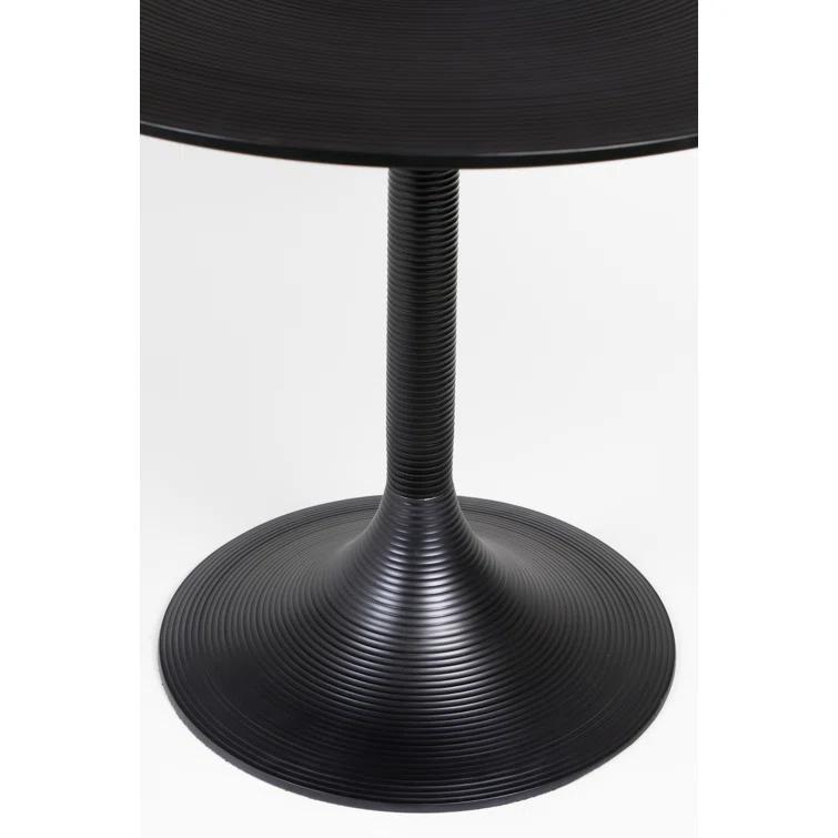 Bold Monkey Hypnotising Round Metal Dining Table