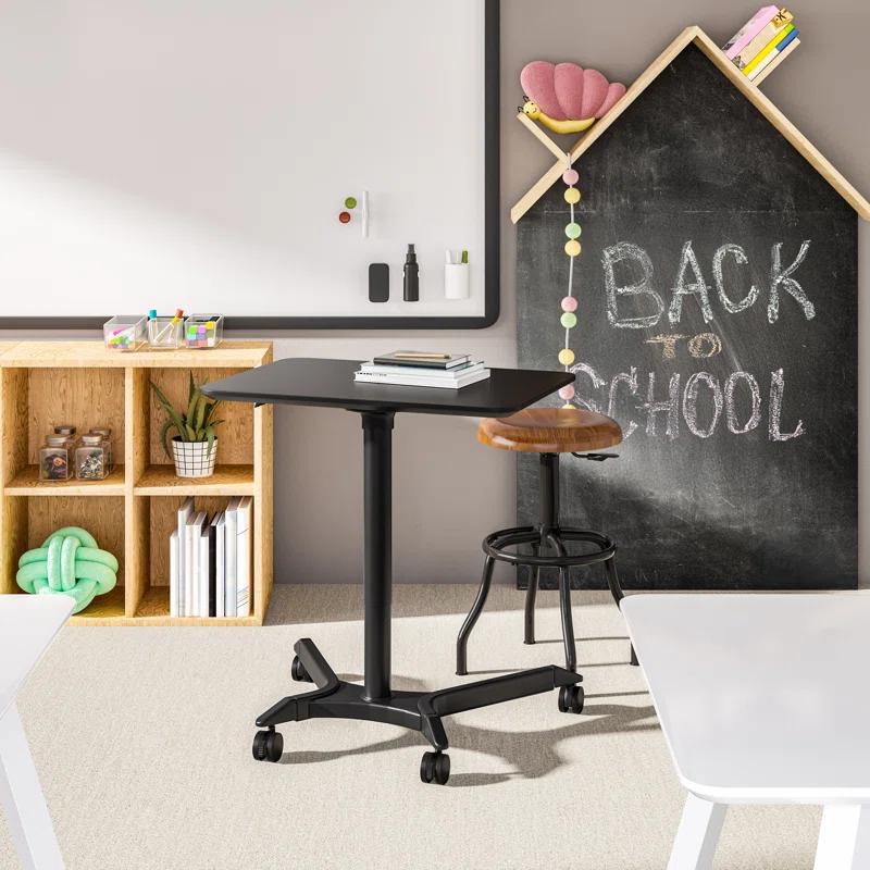 Seville Classics AIRLIFT® airLIFT 28" W Adjustable Height Rolling Laptop Desk Stand