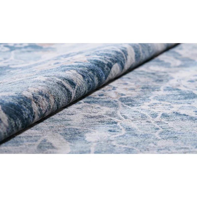 EXQUISITE RUGS The Met x Exquisite Rugs Vintage Looms Blue/Beige Area Rug