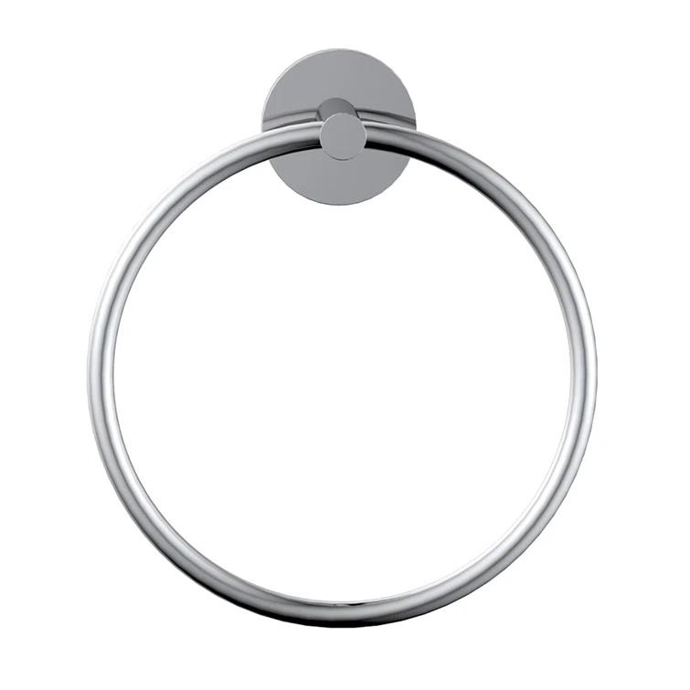 APLusee Wall Mounted Stainless Steel Bathroom Towel Ring AE101