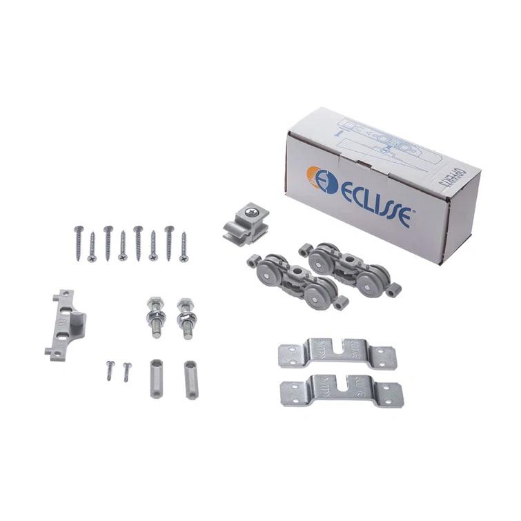 Eclisse Pocket Door Systems Galvanized Steel Pocket Door Hardware