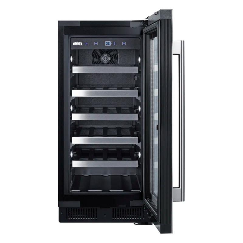 Summit Appliance Summit Appliance Single Zone 14.75'' 23 Bottle Wine Refrigerator with Reversible Door