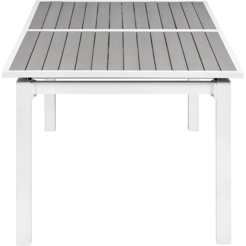 Wade Logan® Noonan Extendable Rectangular Outdoor Dining Table