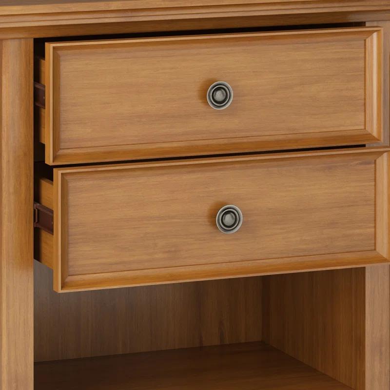 Amherst 2 - Drawer Solid Wood Nightstand