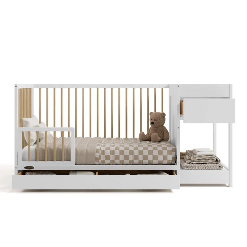 Teddi 5-in-1 Convertible Crib with Storage
