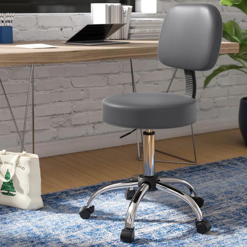 Boss Office Products Vinyl Drafting Chair