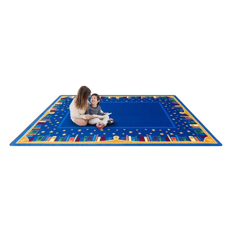 Joy Carpets Kid Essentials Magic of Reading Area Rug