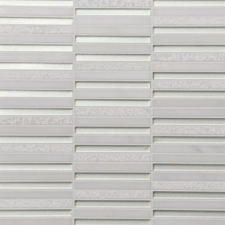 Bedrosians Kaikos 12" x 12" Glass Patterned Wall & Floor Tile