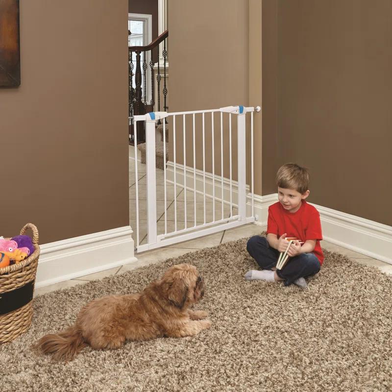 Midwest Homes For Pets MidWest Homes for Pets Gate/ Walk-thru Steel Pet Gate