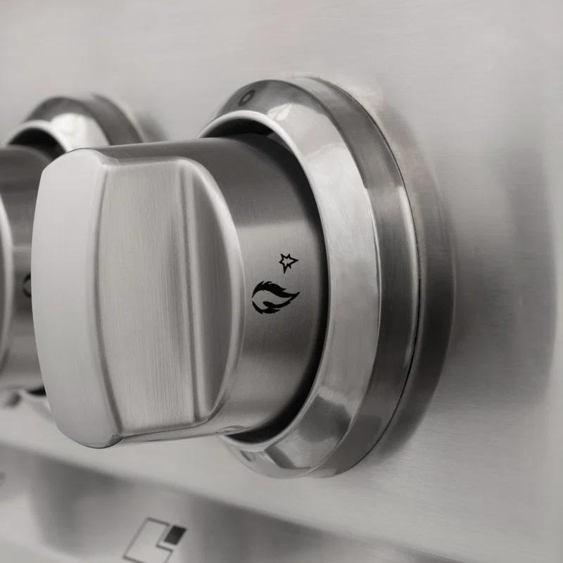 ZLINE ZLINE 24" 2.8 cu. ft. Range with Gas Stove and Gas Oven in Fingerprint Resistant RG24