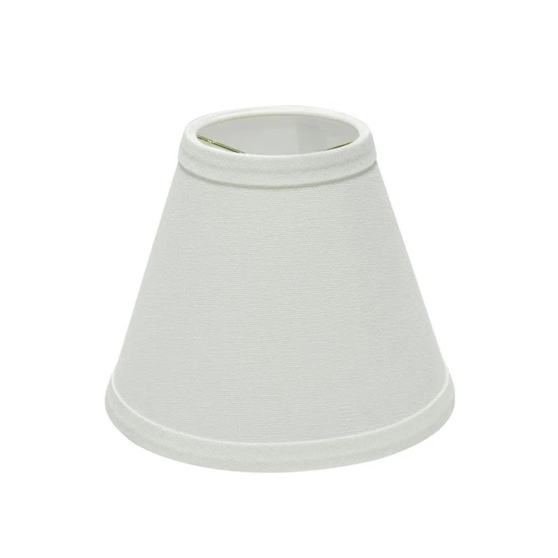 Aspen Creative Corporation 5'' H Linen Empire Lamp Shade (Set of 2)