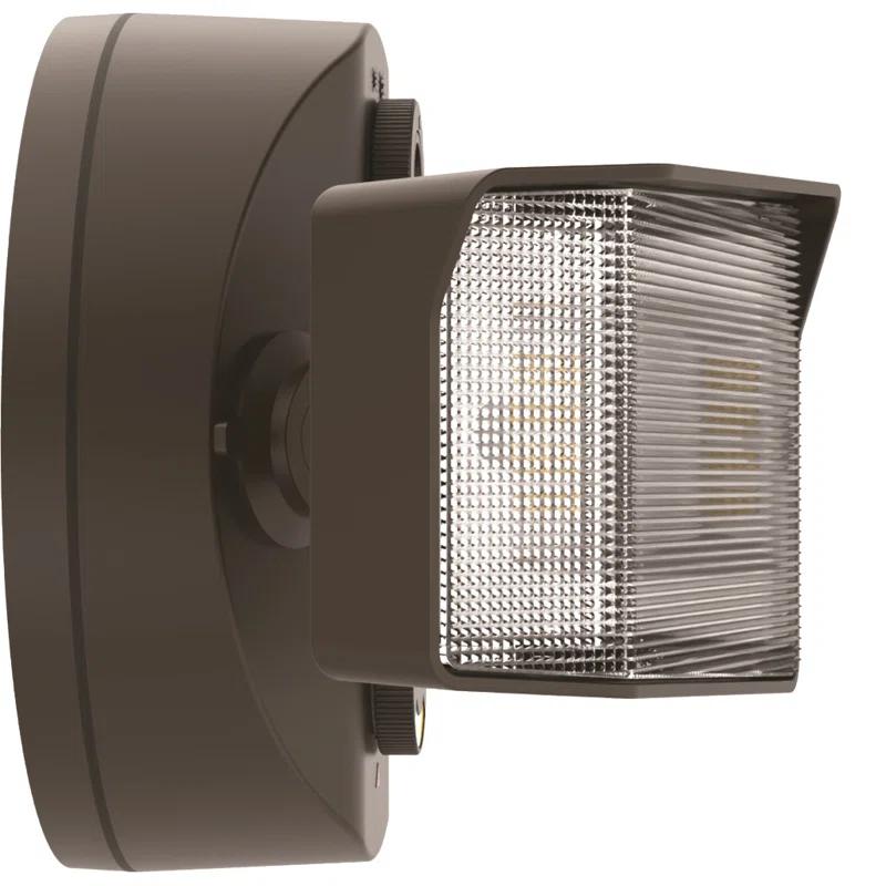 Lithonia Lighting 2 - Head Hardwired Dusk to Dawn Outdoor Security Flood Light