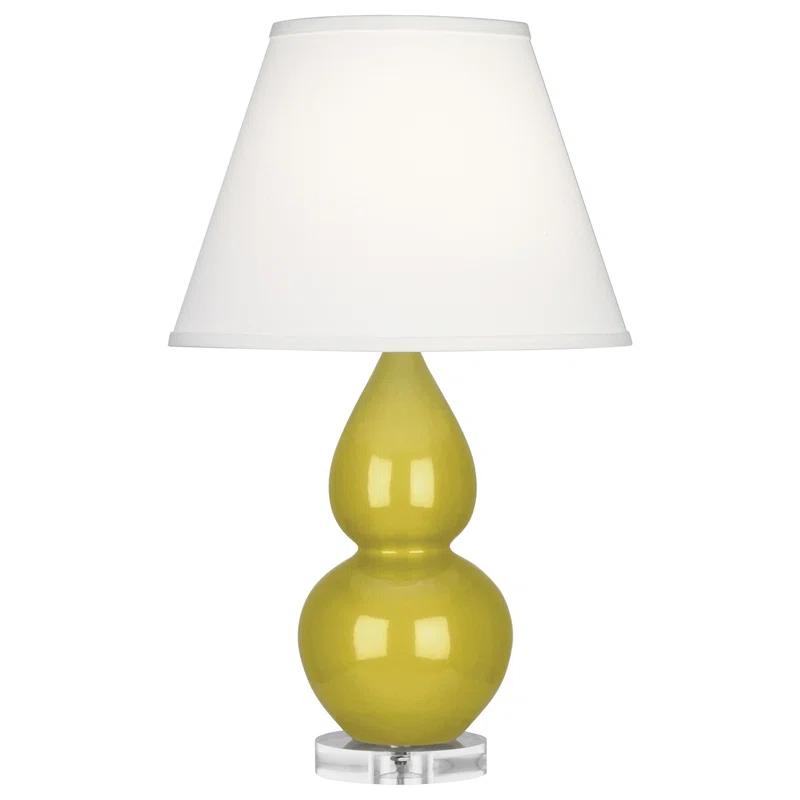 Robert Abbey Small Double Gourd Ceramic Table Lamp