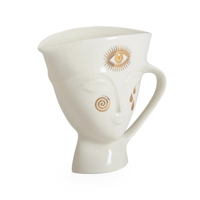 Jonathan Adler Gilded Muse Giuliette Pitcher