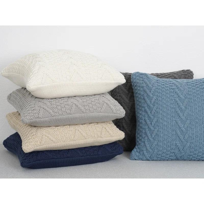 EverGrace Ratree Chunky Reversible Throw Pillow