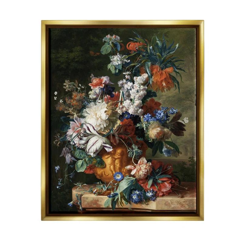 Stupell Industries " Bouquet Of Flowers In Urn " by One1000paintings Painting Print
