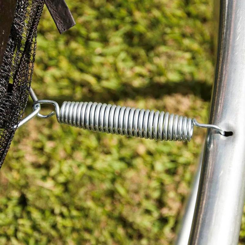 YJ USA 15' Round Backyard Trampoline with Safety Enclosure