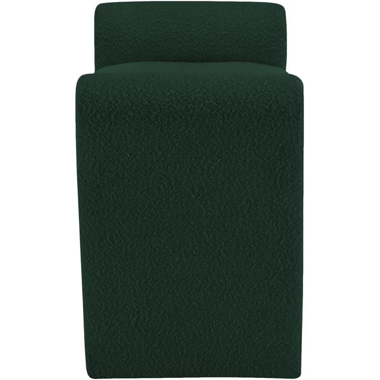 Wrought Studio™ Hobel Boucle Fabric Upholstered Bench