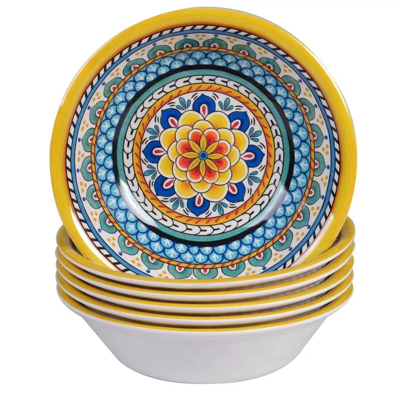 Certified International Certified International Portofino Set/6 All Purpose Bowl 7.5" X 2" (Set of 6)