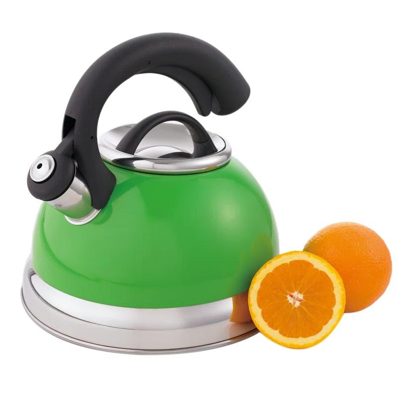 Creative Home Creative Home 2.6 Quarts Stainless Steel Whistling Stovetop Tea Kettle