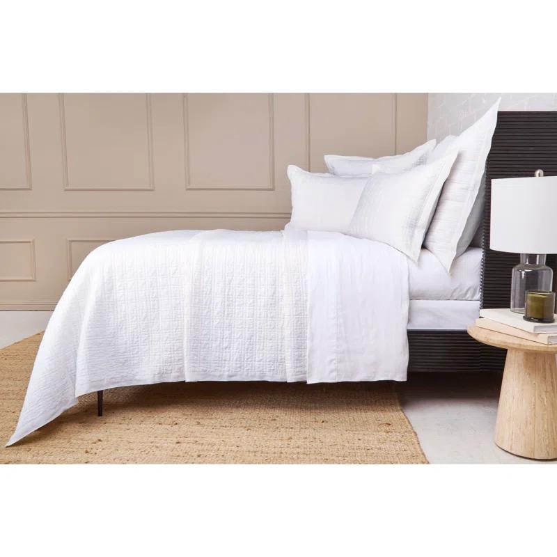 Vancouver Cotton Coverlet by Pom Pom at Home - Cream / King