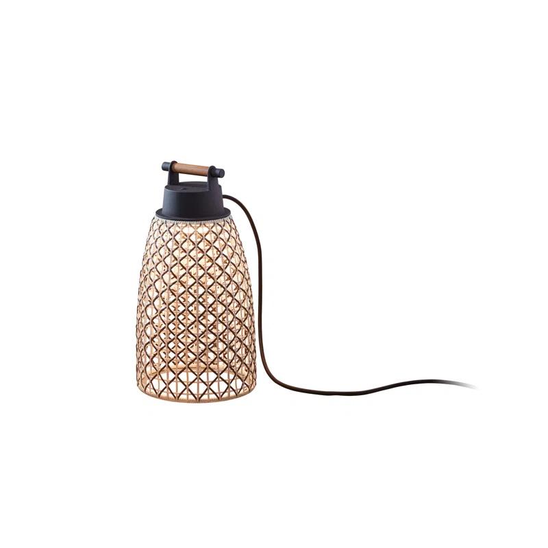 Bover Nans 19.06" Graphite Brown Table Lamp