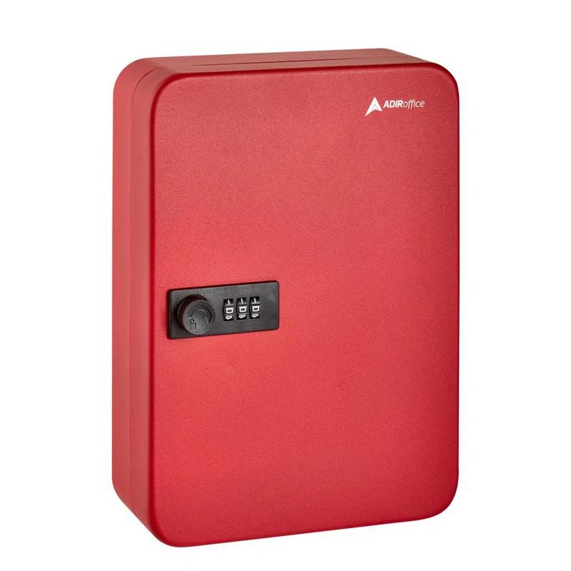 AdirOffice Steel Secure Key Cabinet with Combination Lock