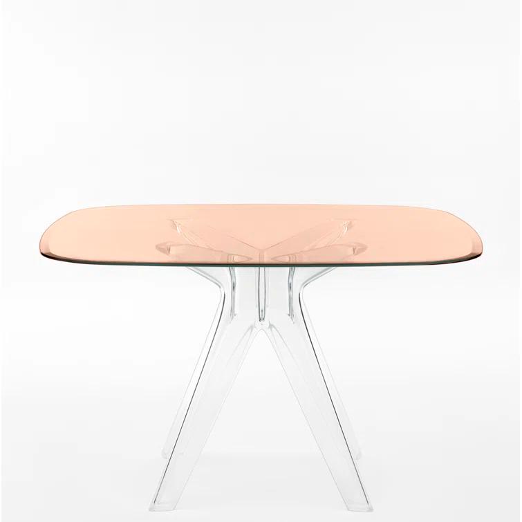 Kartell Sir Gio Glass Top Dining Table