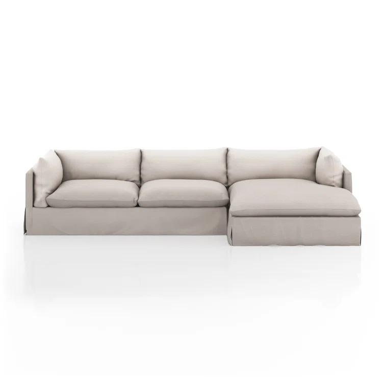 Reggio 2 - Piece Slipcovered Chaise L-Sectional