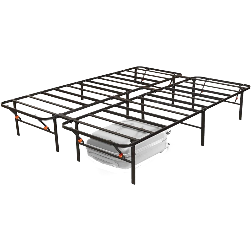 Home by Hollywood Bedder Base Steel Platform Bed Frame with 14" Underbed Storage