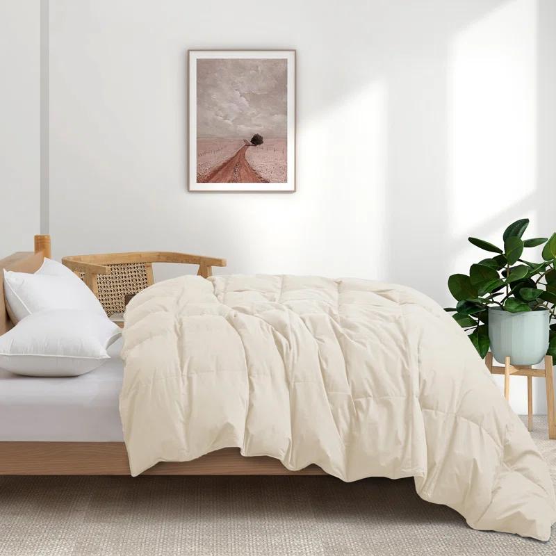 Puredown All Season Cotton Down Comforter/Duvet Insert