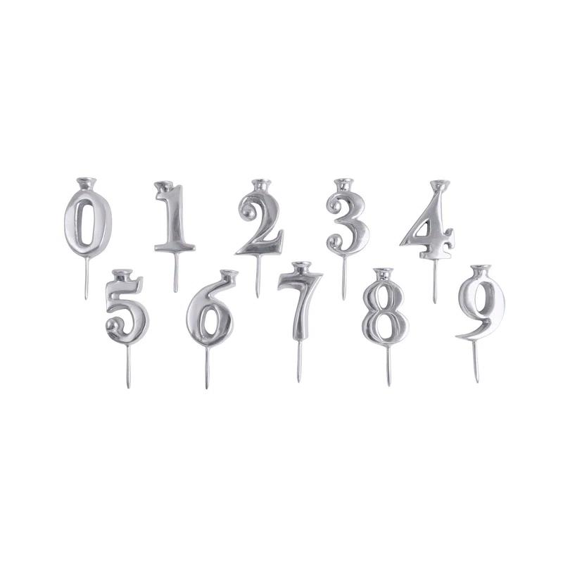 Mariposa Let's Celebrate 3'' H Metal Tabletop Candlestick