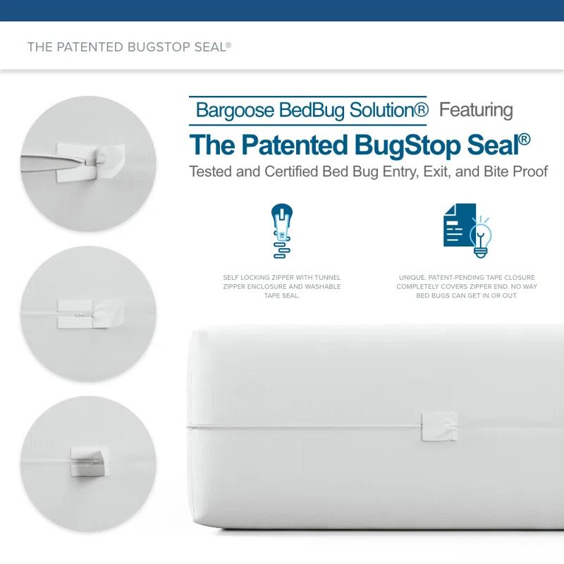 Bargoose Home Textiles Elite Bed Bug Proof, Dust Mite Proof, Waterproof, Breathable Mattress Protector / Cover / Encasing