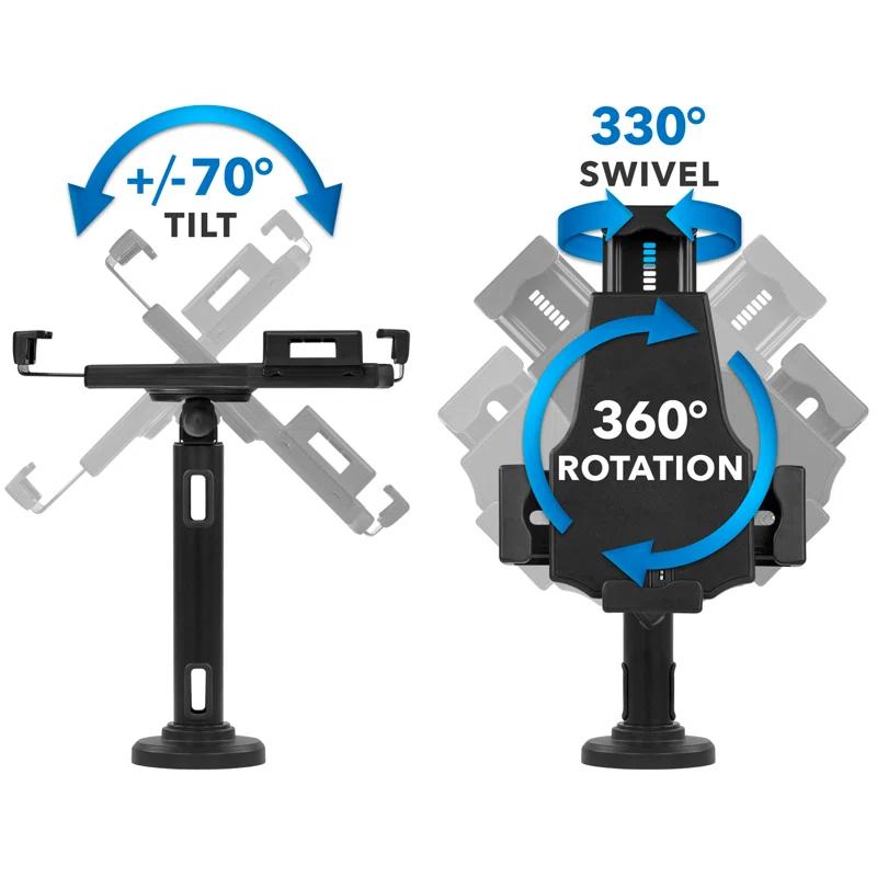 Mount-it Mount-It Secure Universal Locking Tablet Stand fits iPad 7 & Mini, Galaxy Tab, & 7.9"- 10.5" Tablets