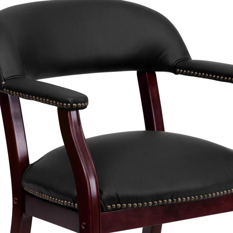 Flash Furniture Paulson Conference Chair with Accent Nail Trim and Casters