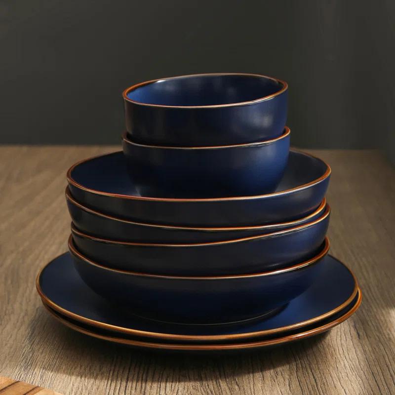 Brasa 16-Piece Dinnerware Set Stoneware