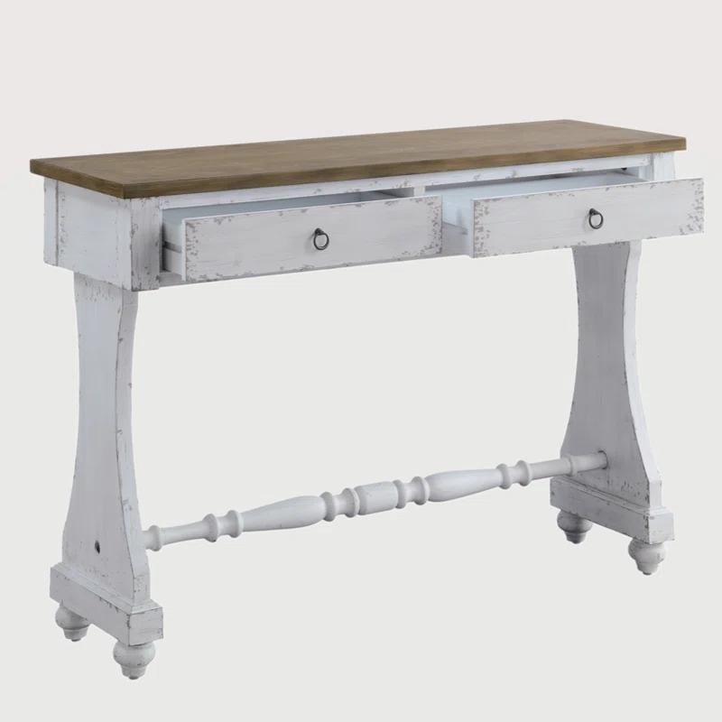 One Allium Way® Carminda console table, entryway table, foyer table with 2 drawers