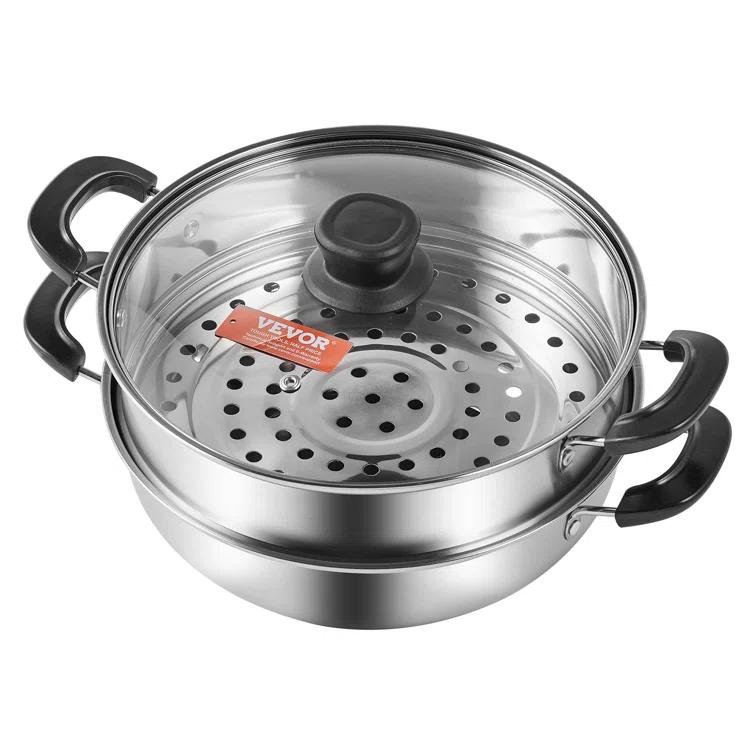 VEVOR VEVOR 3 Quarts Stainless Stee Steamer Pot