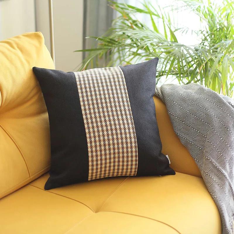 Mike&Co. New York Houndstooth Throw Pillow