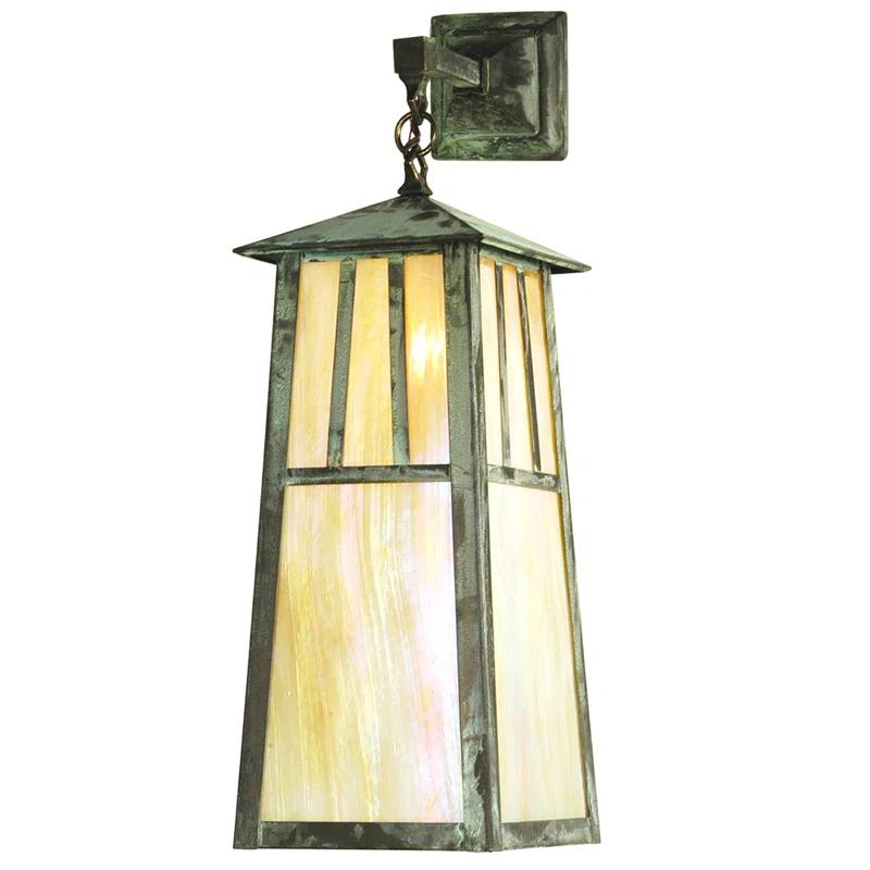 Meyda Lighting Brass Wall Light