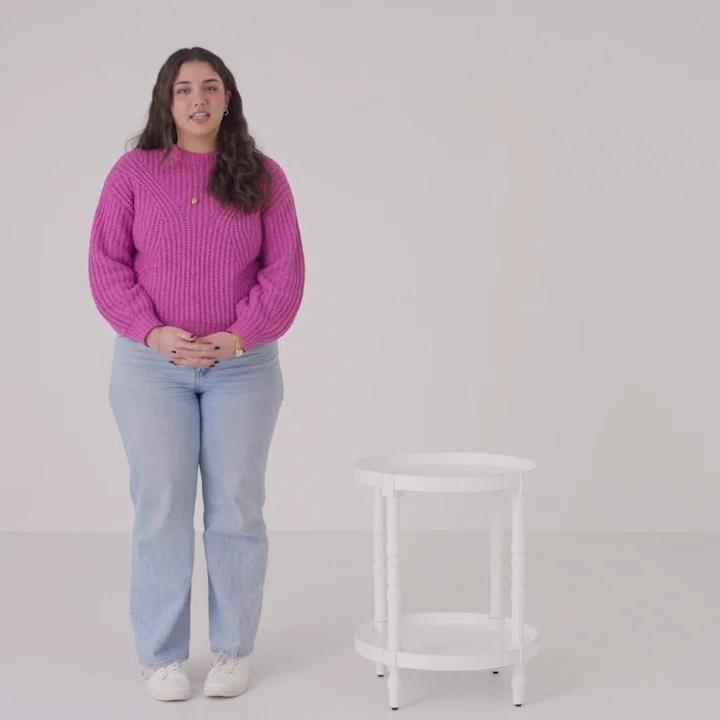 Kelly Clarkson Home Lucinda Tray Top End Table