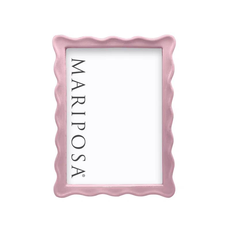 Mariposa Wavy Metal Picture Frame