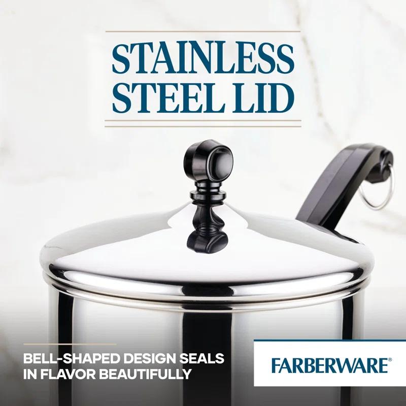 Farberware Farberware Classic Series Stainless Steel Saucepan with Lid