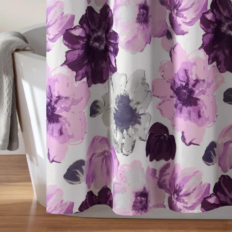 Torre & Tagus Leah Floral Shower Curtain