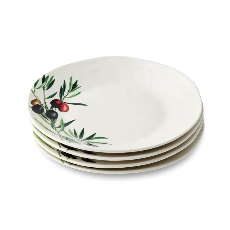 Certified International Olivia Set of 4 Salad Plate 9in