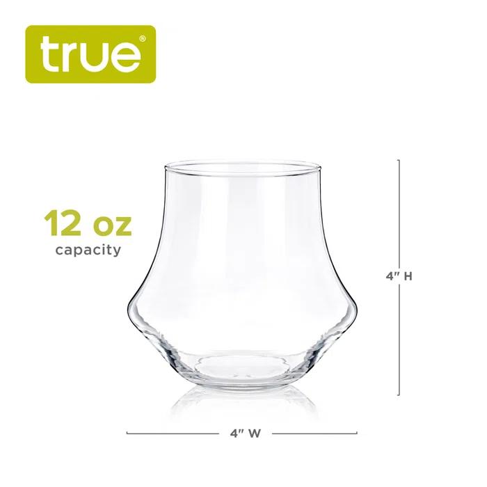 True Whiskey 12 oz Tasting Glasses