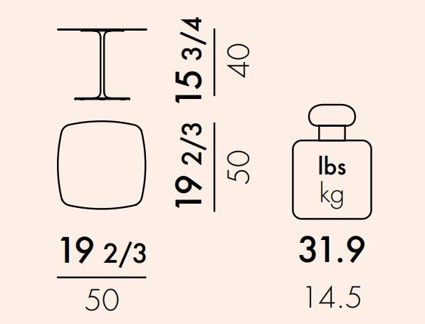 Thierry Glass End Table