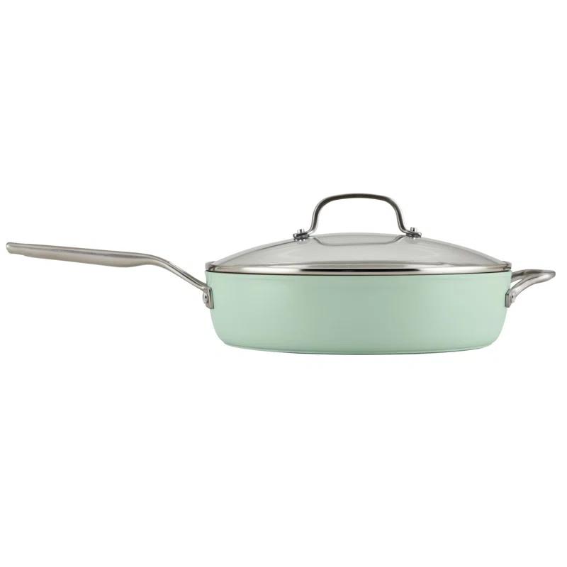 KitchenAid® KitchenAid® Hard Anodized Ceramic Nonstick Saute Pan with Lid, 5 Quart