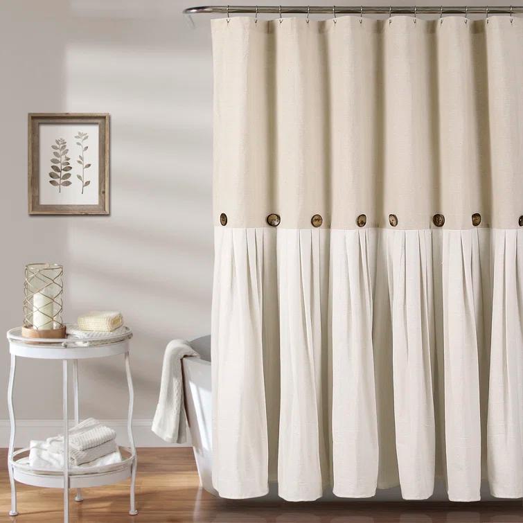 Lush Decor Beckham Shower Curtain