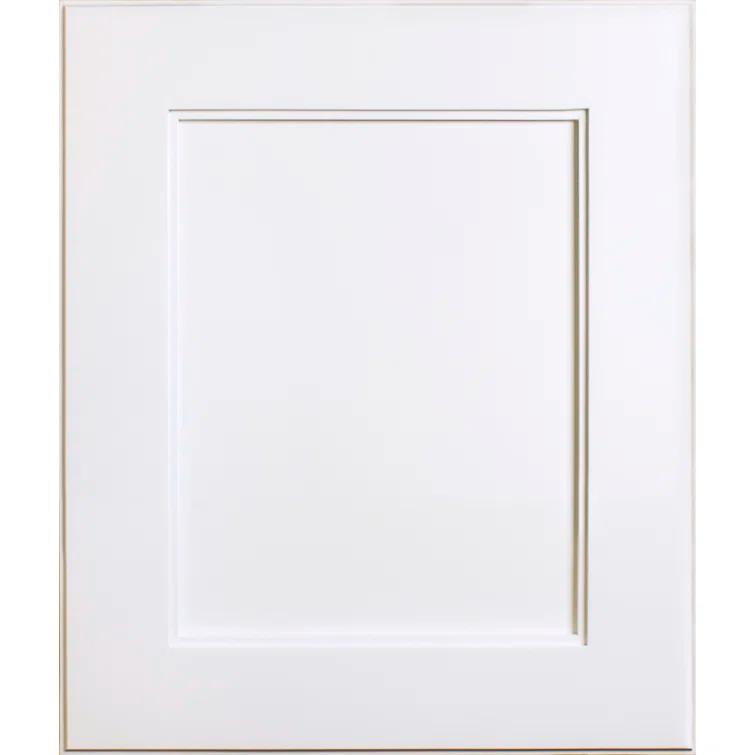 Fox Hollow Furnishings Recessed Framed 1 Door Medicine Cabinet with 2 Adjustable Shelves